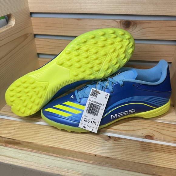 Adidas F50 Messi League Turf Soccer Shoes JQ6613 Men's 10.5 US / 11.5 Women's